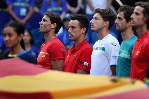 The Spanish team, led by Rafael Nadal, is the favourite to win the tournament.