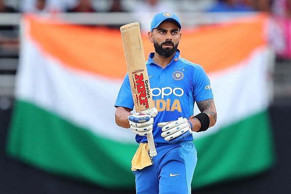 Virat Kohli&#039;s experiment of batting at number four failed miserably against Australia in the first ODI.