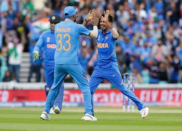 Indian team against Australia in World Cup 2019