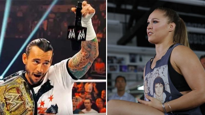 CM Punk and Ronda Rousey