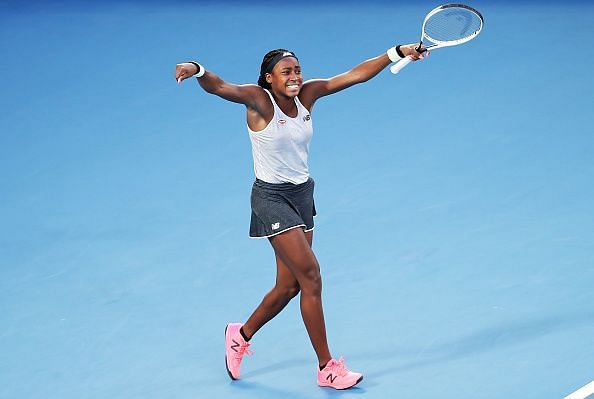 Gauff continues her giant-killing spree