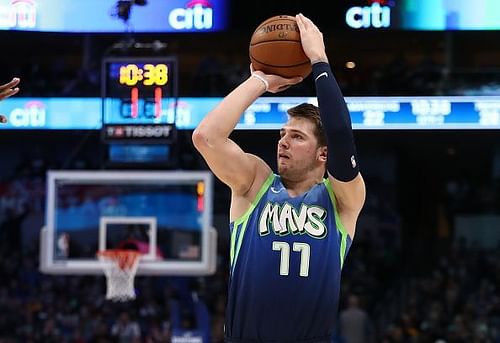 Luka Doncic and the Dallas Mavericks take on the Golden State Warriors