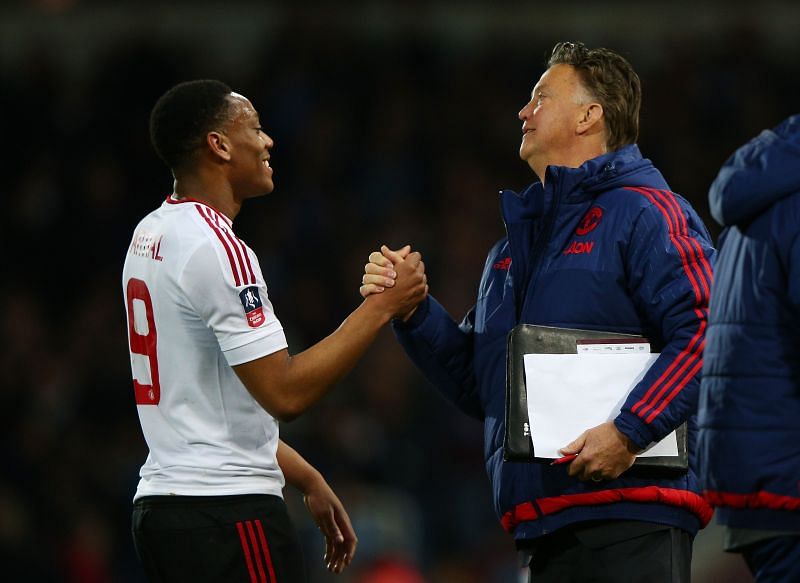 Louis van Gaal brought Anthony Martial to Old Trafford
