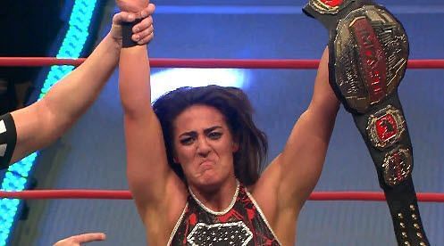 Tessa Blanchard created history by becoming the Impact World Champion
