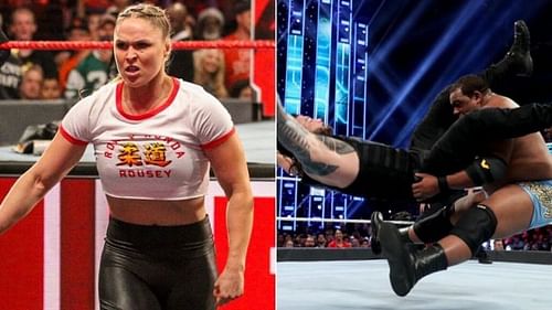 Will Ronda Rousey return during the women's Royal Rumble match?
