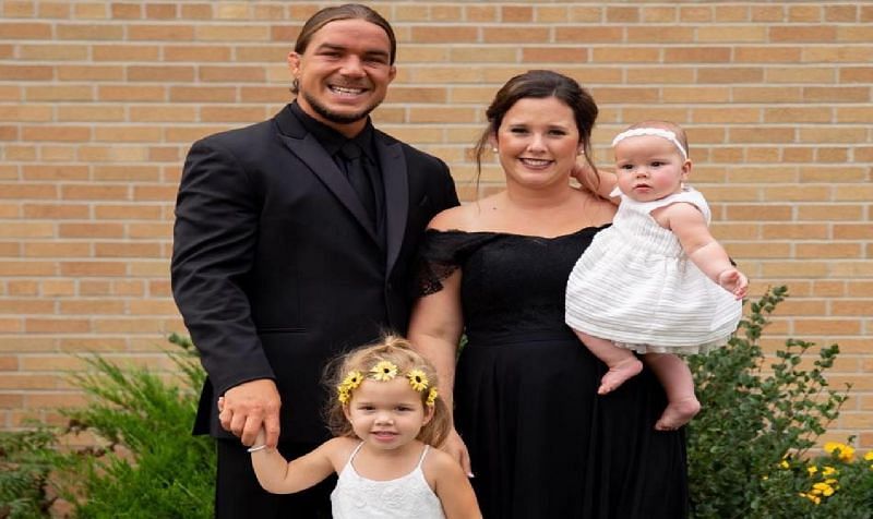 Chad Gable has three children with his wife Kristi