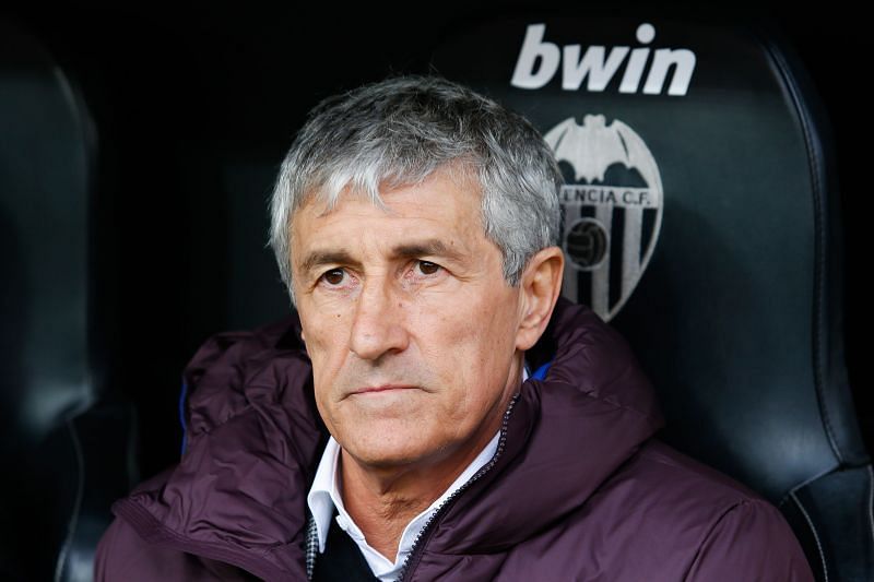 Current Barcelona manager, Quique Seti&eacute;n.