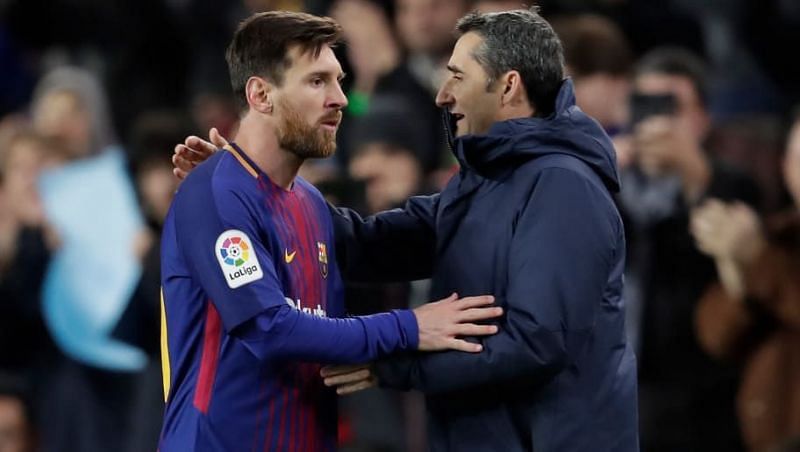 Ernesto Valverde has been over-reliant on Lionel Messi