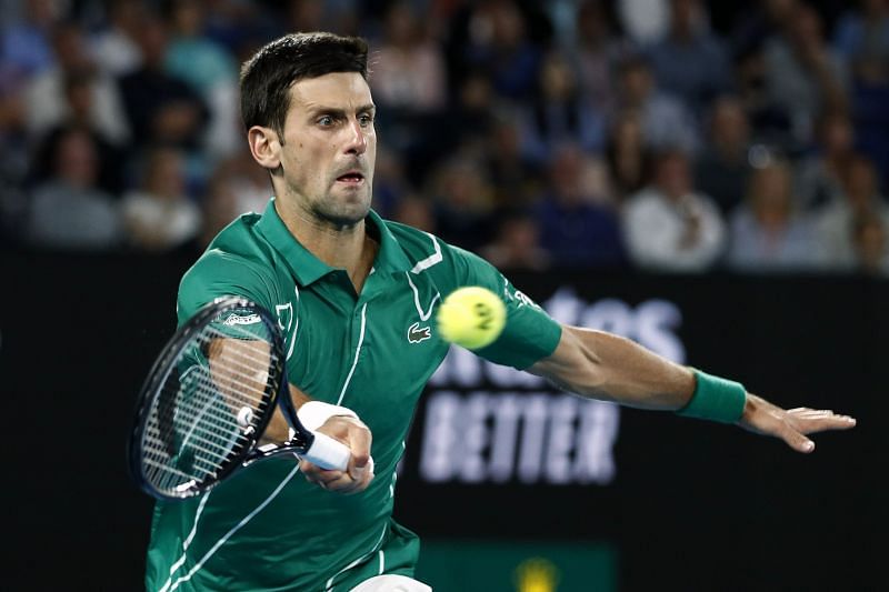 Djokovic has been on fire, especially in his return games.
