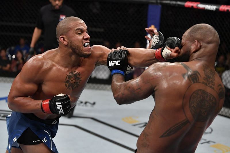 Gane went an impressive 3-0 in the UFC in 2019