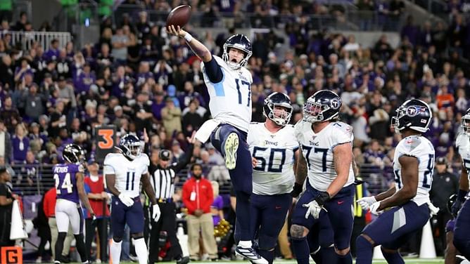Titans take down Super Bowl favourites Ravens in NFL boilover