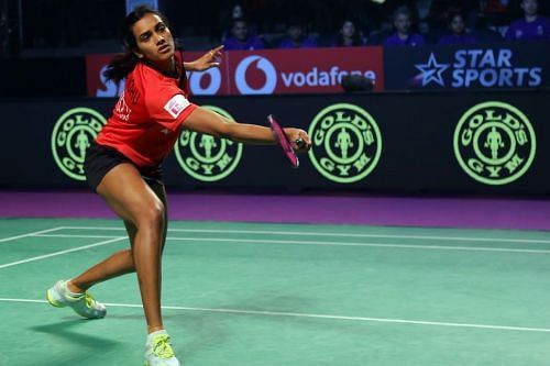 PV Sindhu of Hyderabad Hunters