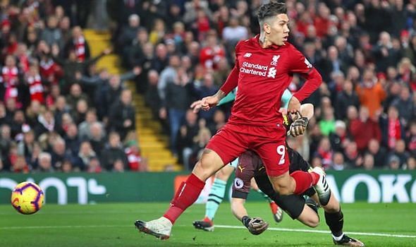 Firmino and his infamous &#039;no look&#039; finish