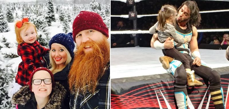There are many WWE stars who juggle their careers and family life