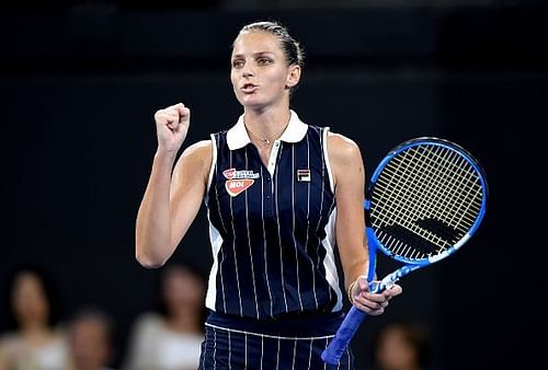 Karolina Pliskova had won the title in 2019.