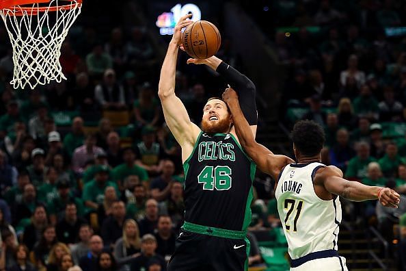 Aron Baynes spent two seasons with the Boston Celtics before being sent to the Suns