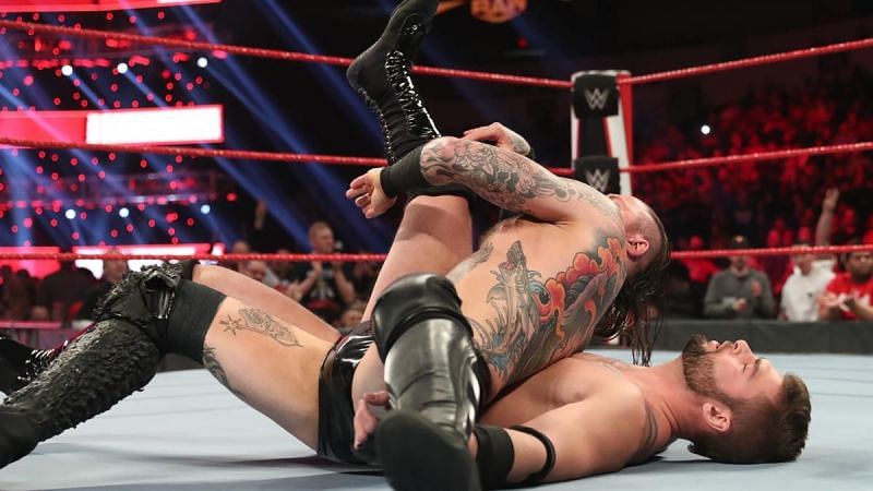 Aleister was in a hurry to close the match