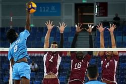 2020 Men's Olympic Volleyball Qualifiers: India begin campaign with three-set loss against Qatar