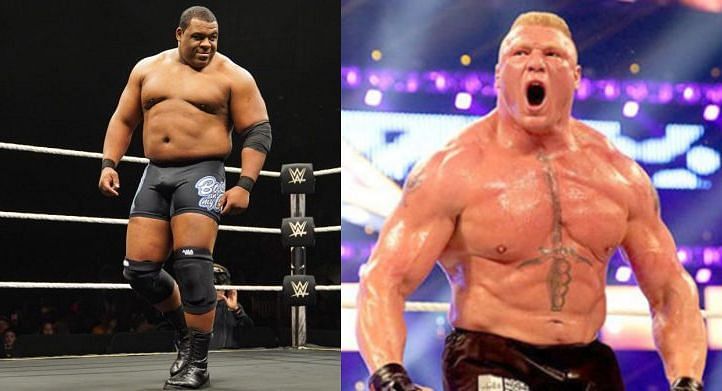 Keith Lee and Brock Lesnar