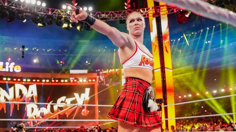 Rousey ain&#039;t go nowhere...for now (Pic Source: WWE)
