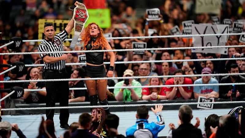 Becky Lynch still holds the prestigious WWE RAW Women&#039;s Championship