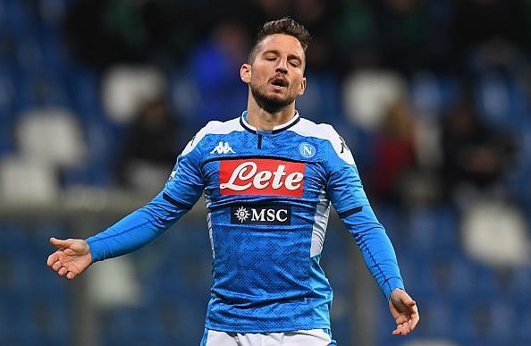 Mertens is in the final six months of his contract at Napoli.