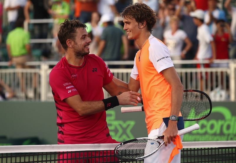 Wawrinka has never defeated Zverev