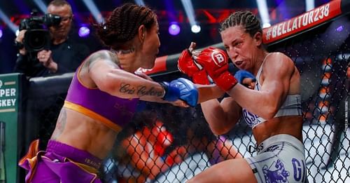 Cris Cyborg defeats Julia Budd at UFC 238