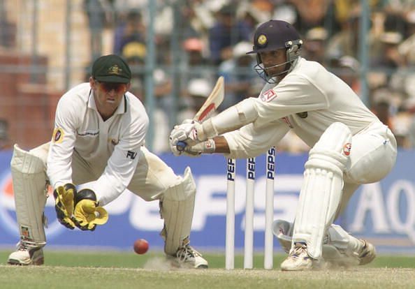 Rahul Dravid played an amazing innings in the famous 2001 Test at Eden Gardens