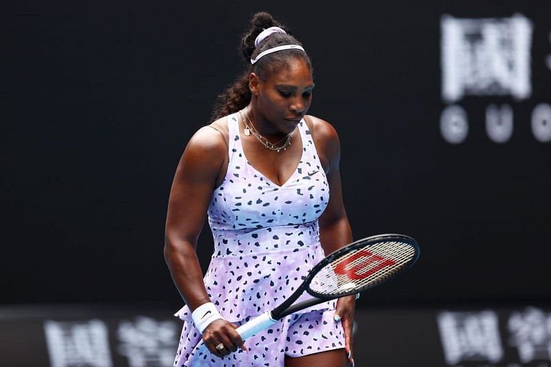 Is Father Time slowly and stealthily getting hold of Serena?
