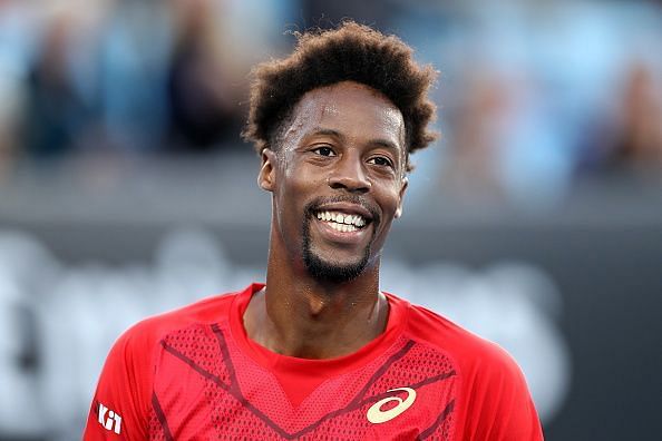 Gael Monfils already got past a big-serving oppenent in the second round.