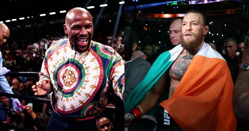 Floyd Mayweather and Conor McGregor.