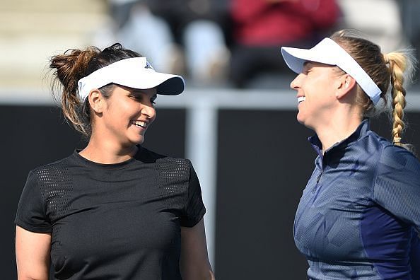 Sania Mirza and Nadiia Kichenok