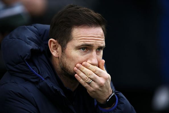 Frank Lampard and Chelsea are currently positioned at fourth place in the Premier League table
