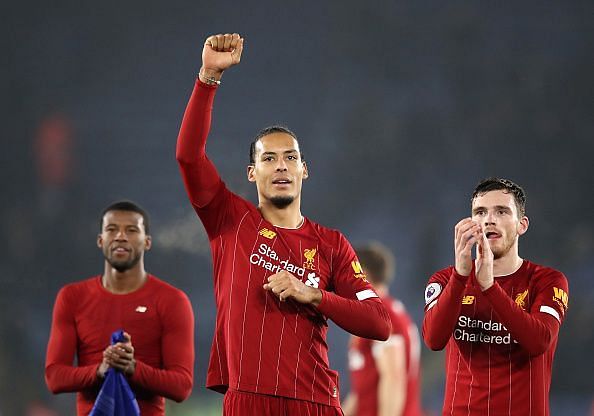 Virgil van Dijk is in contention for his second consecutive PFA Player of the Year award