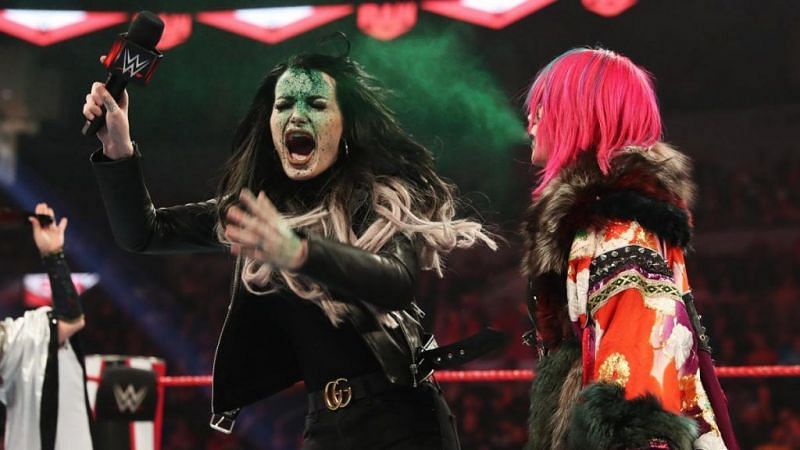 Paige would be on the receiving end of the green mist!