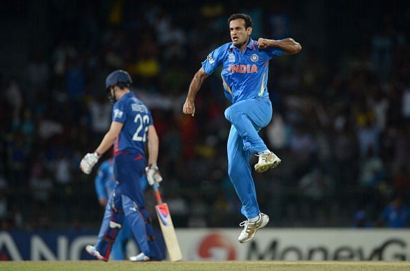 Celebrations like this were one of the features of Irfan Pathan&#039;s successful career that spanned nearly eight years