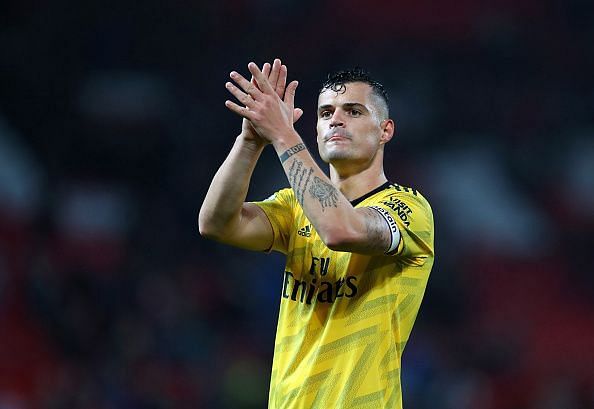 Granit Xhaka was previously linked with a move to Hertha Berlin