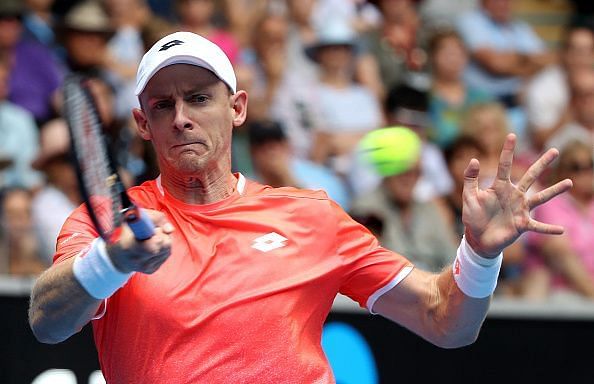 Kevin Anderson is back from an injury break, playing his first tournament in six months.
