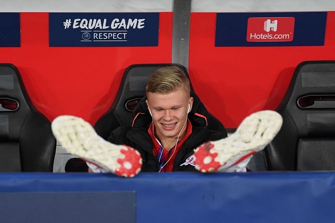 Erling Haaland has the football world at his feet