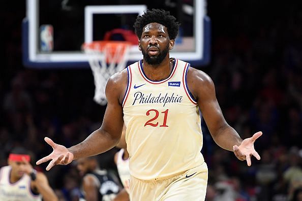 Embiid is currently out following a surgery he underwent in his left hand