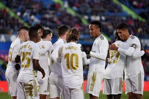 Real Madrid started the year with a win.
