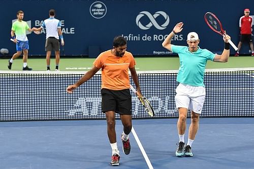 Rohan Bopanna and Wesley Koolhof won in 3 sets