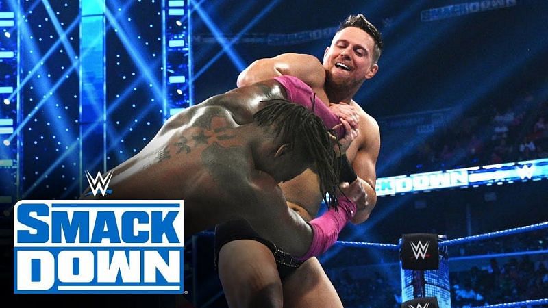 The Miz and Kingston battled it out last Friday on SmackDown.