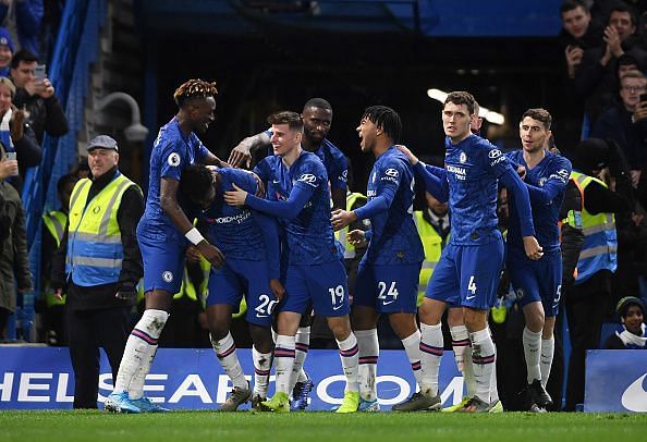 Chelsea secured a comfortable win at Stamford