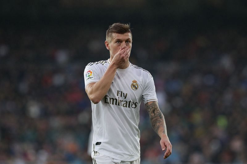 Toni Kroos dictated proceedings from the middle