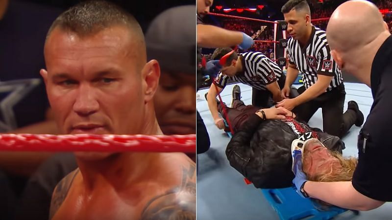 Randy Orton viciously attacked Edge in the final segment on WWE RAW