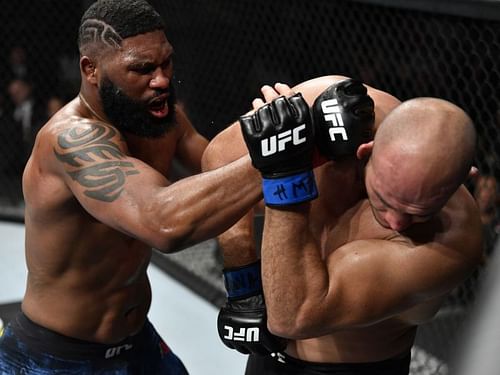 After his win over Junior Dos Santos, who should Curtis Blaydes face next?