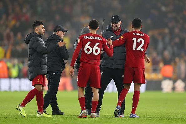 Liverpool have won 22 of their opening 23 Premier League matches