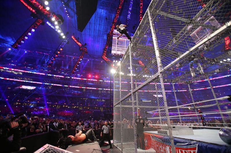 The ultimate WrestleMania panic match